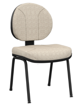 CADEIRA OPERATIVA - PÉ PALITO tecido